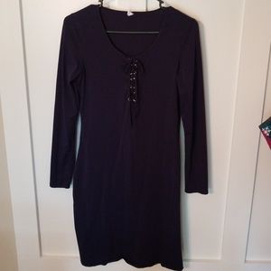 Pinkblush Navy Bodycon Dress